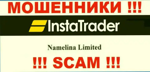 Юридическое лицо компании Namelina Limited - это Namelina Limited, информация позаимствована с официального информационного ресурса