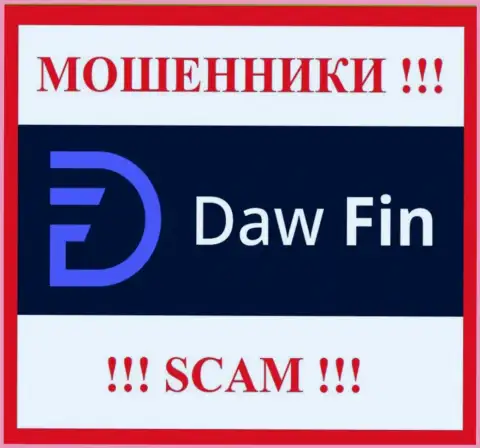 Логотип МОШЕННИКА DawFin