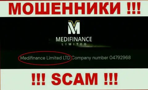 MediFinanceLimited вроде бы, как управляет контора МедиФинансЛимитед Лтд