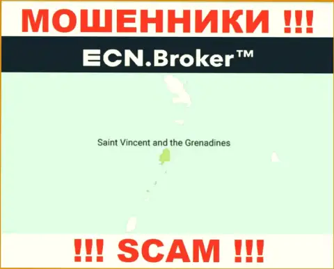 Находясь в офшоре, на территории St. Vincent and the Grenadines, ECN Broker спокойно обувают своих клиентов