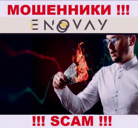 Намереваетесь заработать во всемирной интернет паутине с обманщиками EnoVay Info - это не выйдет однозначно, обведут вокруг пальца